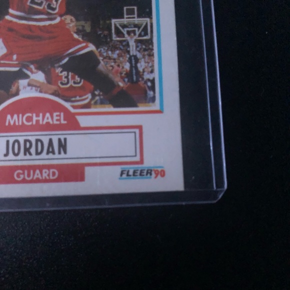 1990 Fleer 26 Michael Jordan Chicago Bulls card - Picture 2 of 7